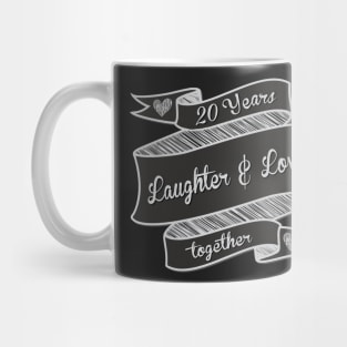 20 Years Laughter and Love Mug